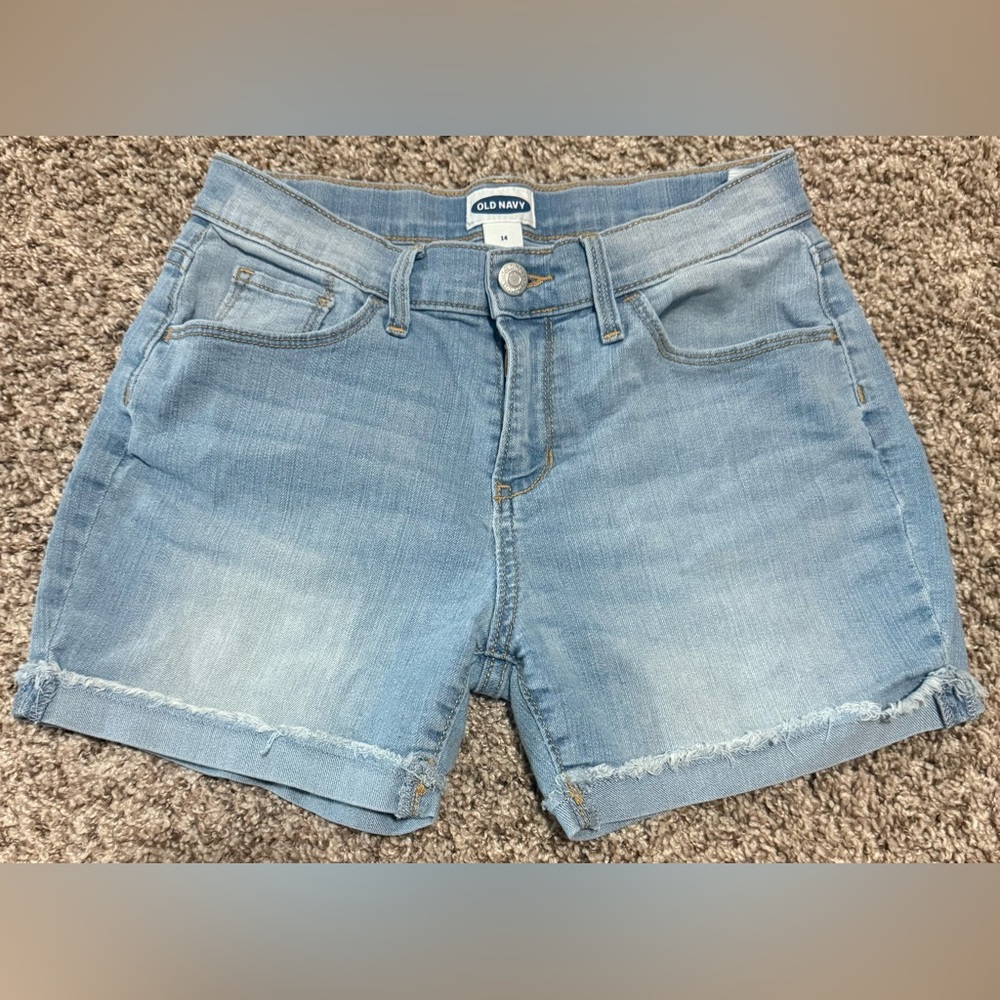 Old Navy Light Blue Denim Shorts